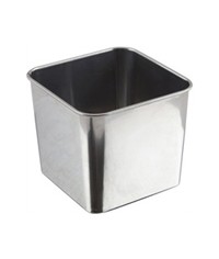 Stainless Steel Square Serving Tub